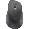 Logitech Signature Comfort M840 L 1000 Dpi Konfor Için Avuç İçi Yastıklı Sessiz Kablosuz Bluetooth Mouse, Siyah