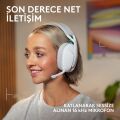 Logitech G321 Lightspeed Bluetooth Kablosuz Hafif Konforlu Mikrofonlu Oyuncu Kulaklığı - Beyaz