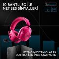 Logitech G Pro X3 Lightspeed Kablosuz Bluetooth Oyuncu Kulaklığı - Pembe
