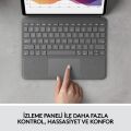 Logitech Slim Folio Touch iPad Air 10.9 4&5. Nesil Klavyeli Kılıf