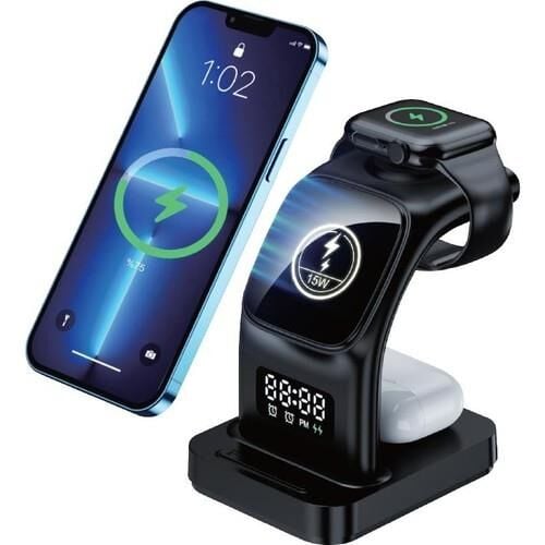 Dexim 5in1 Magsafe Wireless Şarj Cihazı