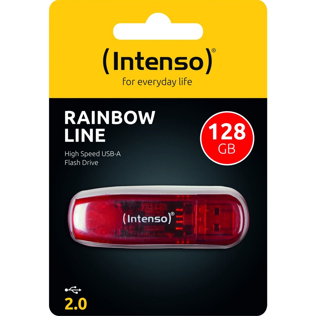 Intenso 128GB Usb2.0 Rainbow Line Flash Bellek 3502491