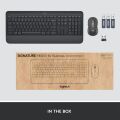 Logitech Signature MK650 Multi-Device Bolt Alıcılı Bluetooth Kablosuz Klavye ve Mouse Seti Türkçe Q - Siyah
