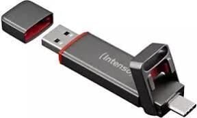 Intenso UX100 Harici SSD stick USB-C ve USB-A ile, çift bağlantı, 500 GB