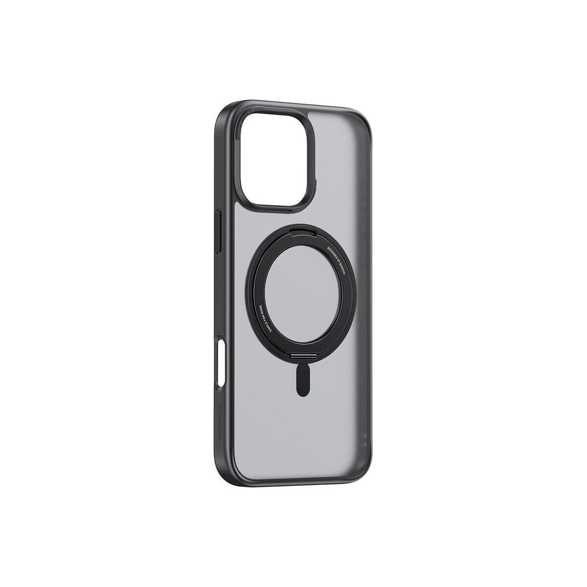 Baseus iPhone 16 Pro Max Skyring Series 360 Magnetic Telefon Kılıfı - Siyah