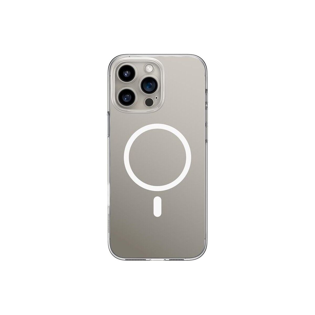 Baseus iPhone 16 Pro Crystal Series Magnetic Telefon Kılıfı - Şeffaf