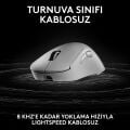 Logitech G Pro X Superlight 2 Dex Lightspeed Hero 2 32K Dpı Sensör Pc/mac için Kablosuz Oyun Mouse'u, Beyaz
