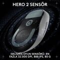 Logitech G Pro X Superlight 2 Dex Lightspeed Hero 2 32K Dpı Sensör Pc/mac için Kablosuz Oyun Mouse'u, Beyaz