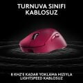 Logitech G Pro X Superlight 2 Dex Lightspeed Hero 2 32K Dpı Sensör Pc/mac için Kablosuz Oyun Mouse'u, Pembe