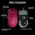 Logitech G Pro X Superlight 2 Dex Lightspeed Hero 2 32K Dpı Sensör Pc/mac için Kablosuz Oyun Mouse'u, Pembe