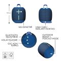 Ultimate Ears WONDERBOOM 4 Taşınabilir Su Geçirmez Bluetooth Hoparlör, Büyük Bas ve 360 Derece Ses - Mavi