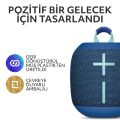 Ultimate Ears WONDERBOOM 4 Taşınabilir Su Geçirmez Bluetooth Hoparlör, Büyük Bas ve 360 Derece Ses - Mavi