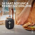 Ultimate Ears WONDERBOOM 4 Taşınabilir Su Geçirmez Bluetooth Hoparlör, Büyük Bas ve 360 Derece Ses - Gri