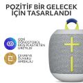 Ultimate Ears WONDERBOOM 4 Taşınabilir Su Geçirmez Bluetooth Hoparlör, Büyük Bas ve 360 Derece Ses - Gri