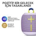 Ultimate Ears WONDERBOOM 4 Taşınabilir Su Geçirmez Bluetooth Hoparlör, Büyük Bas ve 360 Derece Ses - Mor