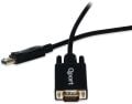 Qport Q-DPV Display Port To VGA 1.8 Mt Çevirici Dönüştürücü Kablo