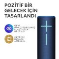 Ultimate Ears BOOM 4 Taşınabilir Su Geçirmez Bluetooth Hoparlör, 360 Derece, 15 Saatlik Pil Ömürlü - Mavi